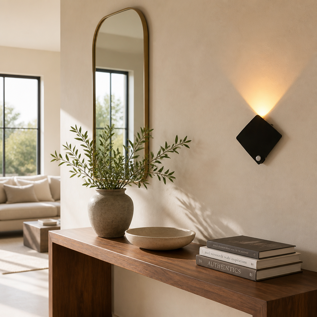 LED Motion Sensor Wall Sconce