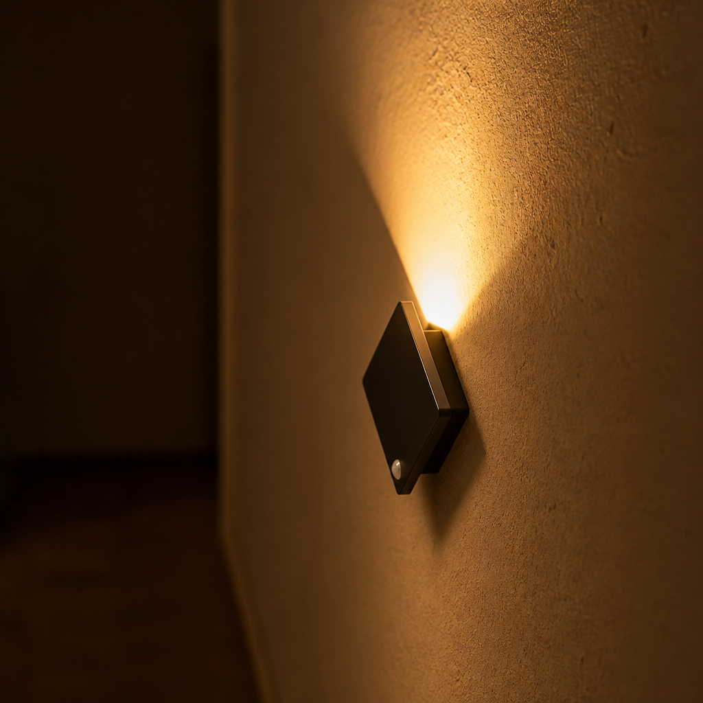 LED Motion Sensor Wall Sconce