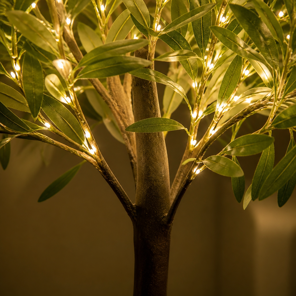 LED Olive Tree Floor Lamp
