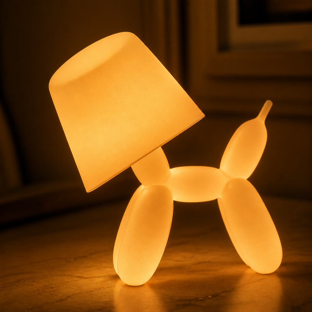LED Puppy Table Lamp