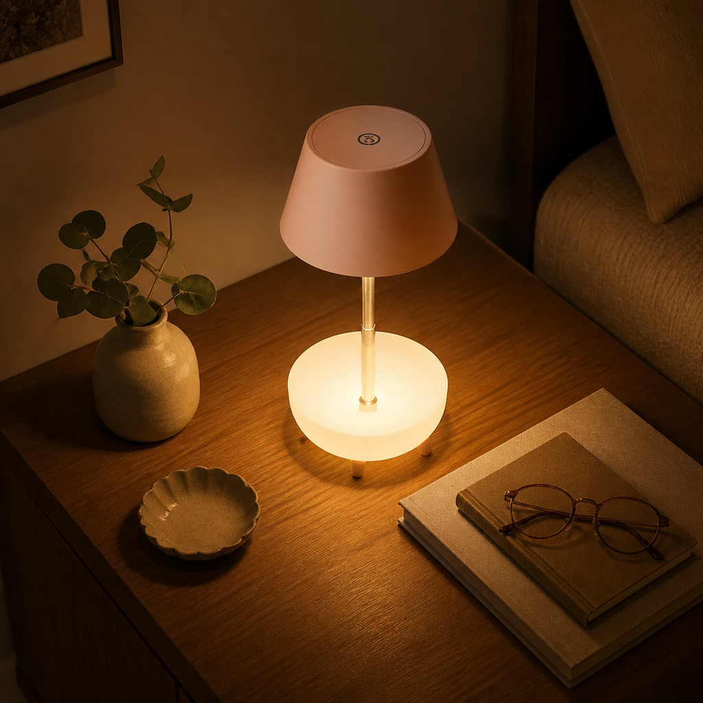 LED Telescopic Arm Table Lamp