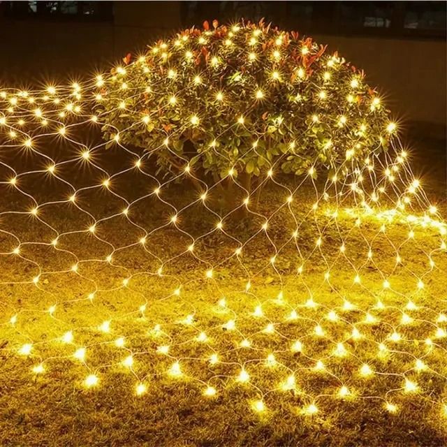 Light Net Curtain LED PVC Coated IP42 8 Modes