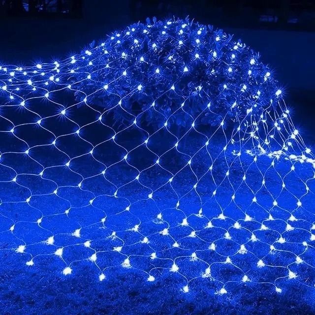 Light Net Curtain LED PVC Coated IP42 8 Modes