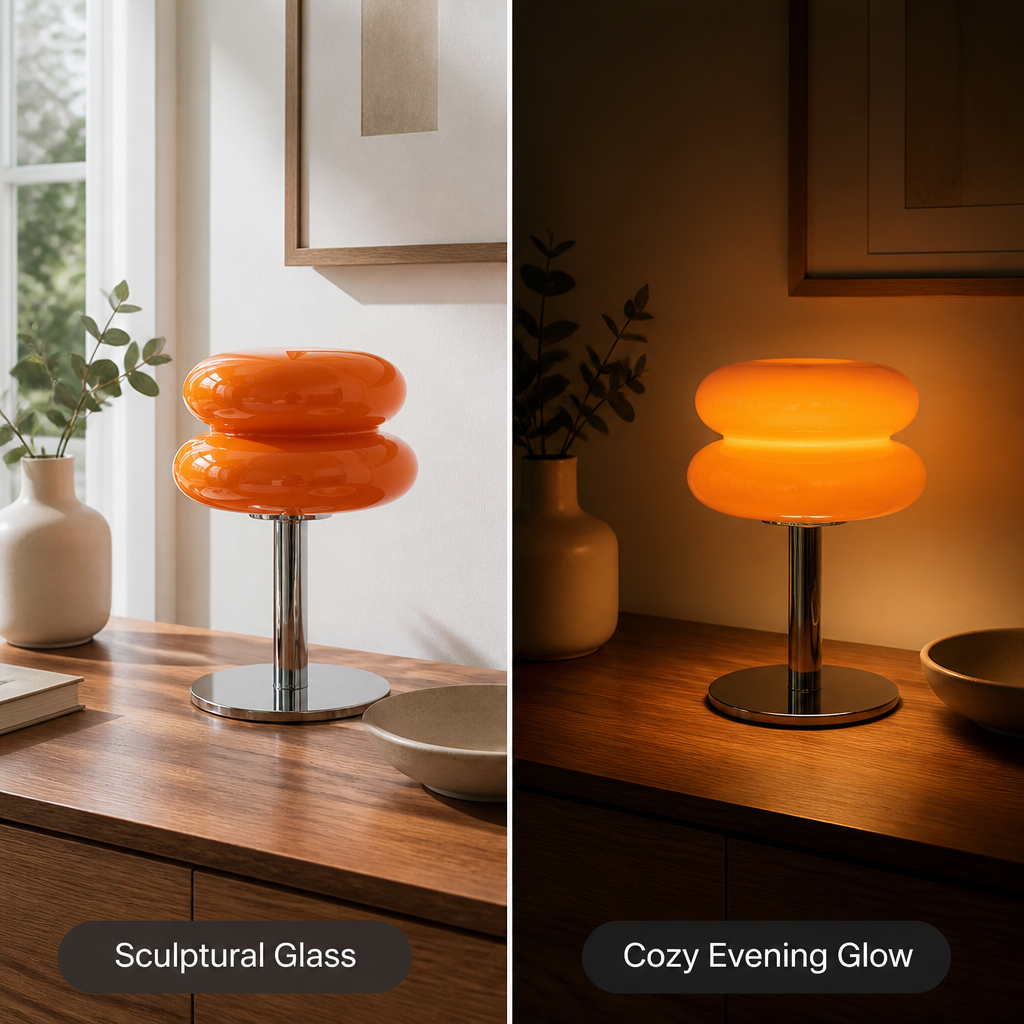 Macaron Glass Table Lamp