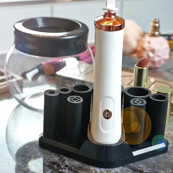 Makeup Brush Cleaner Automatic Spin & Drying Rechargeable