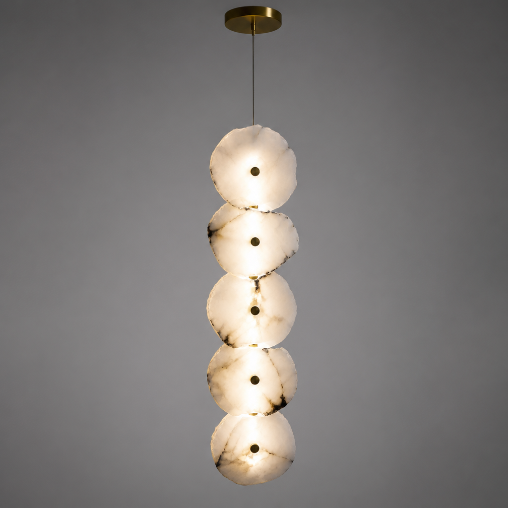 Marble LED Multi-Sphere Pendant Light