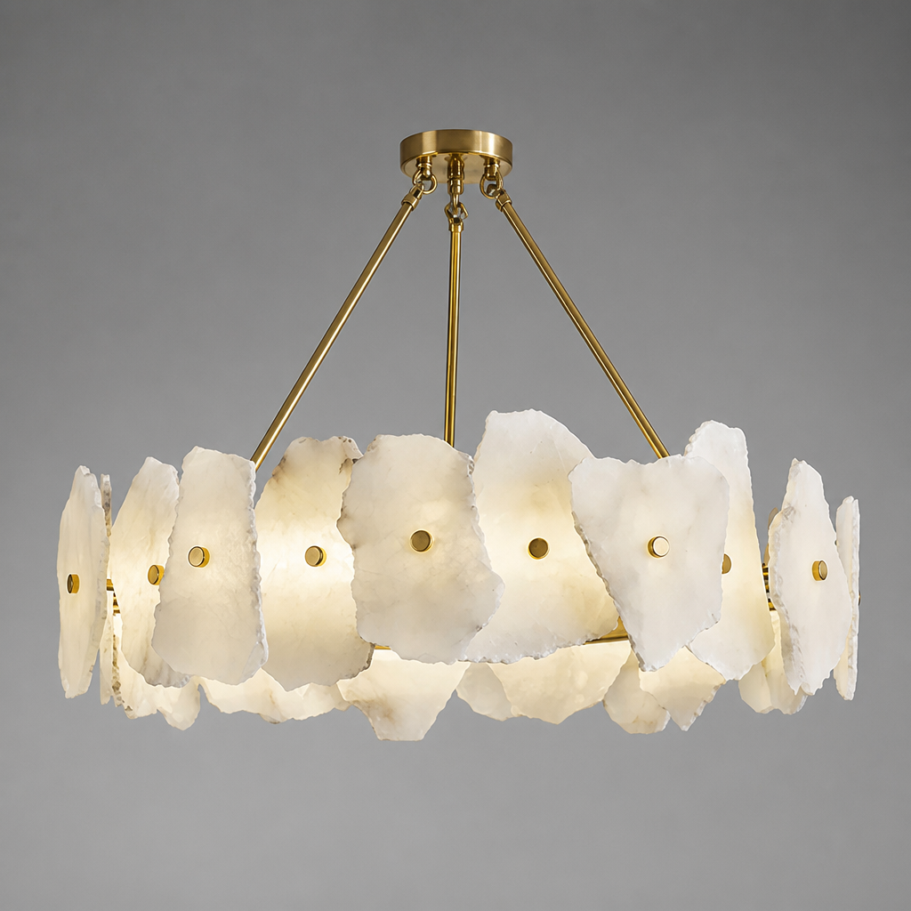 Marble LED Multi-Sphere Pendant Light