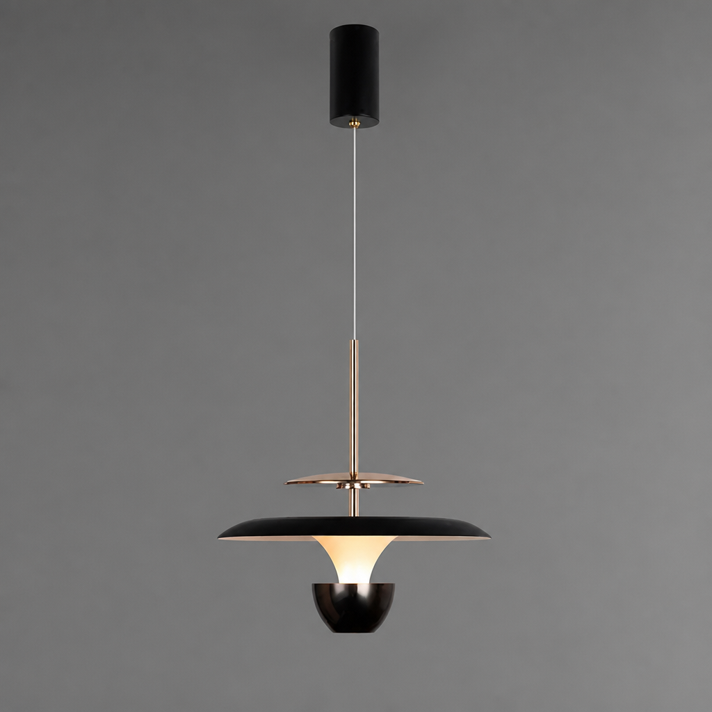 Minimalist Aluminum LED Adjustable Pendant Light