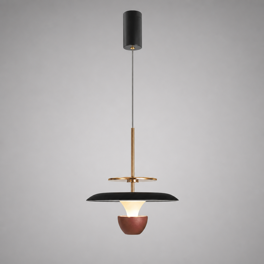 Minimalist Aluminum LED Adjustable Pendant Light