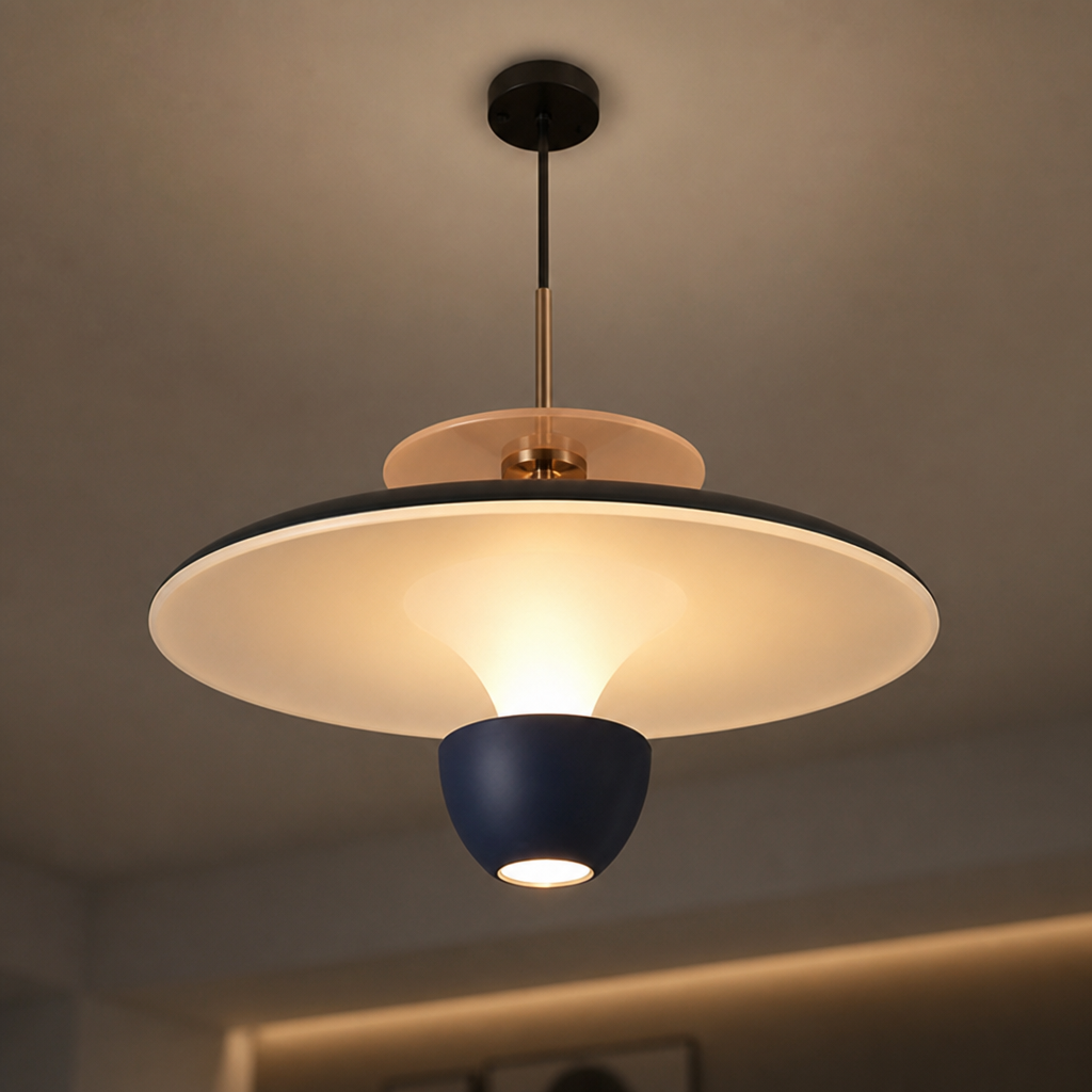 Minimalist Aluminum LED Adjustable Pendant Light