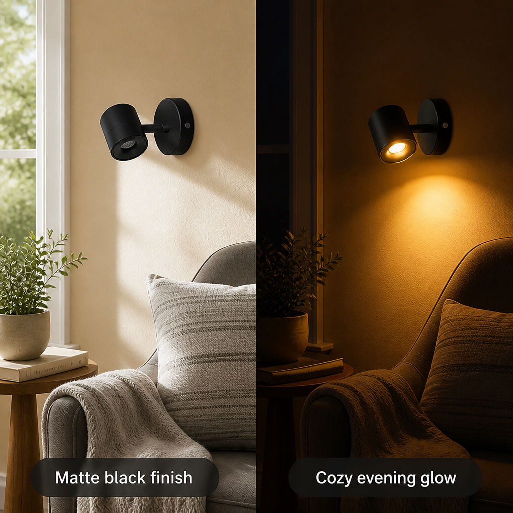 Minimalist Aluminum LED Adjustable Wall Sconce