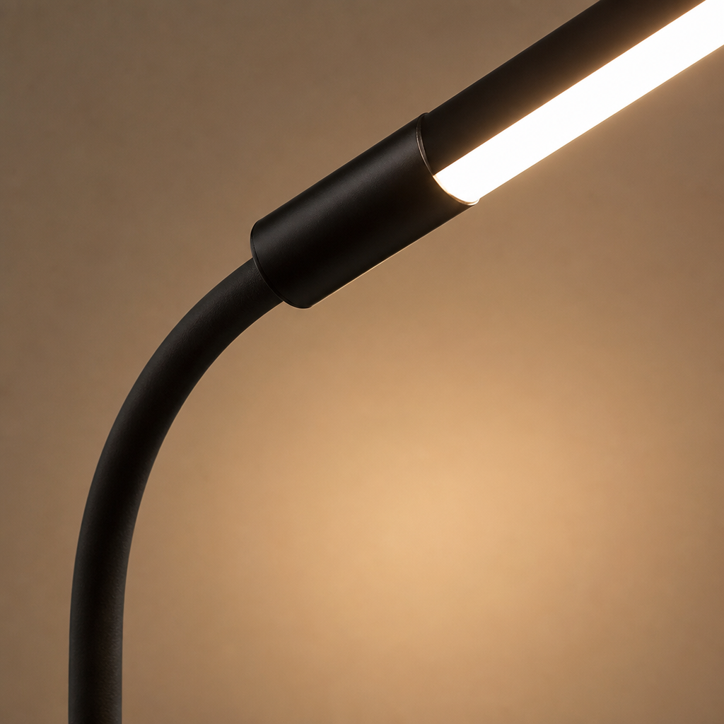 Minimalist Aluminum LED Gooseneck Floor Lamp