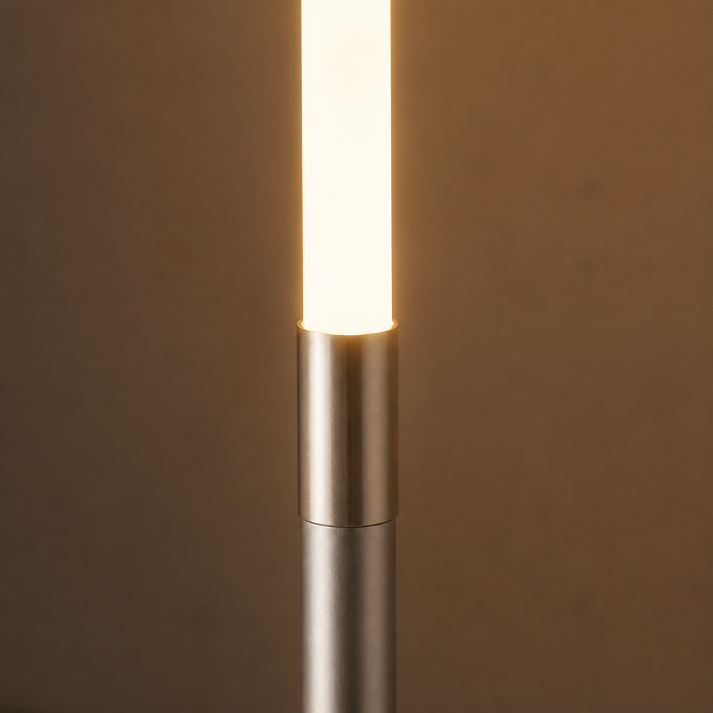 Minimalist Cylindrical LED Floor Lamp