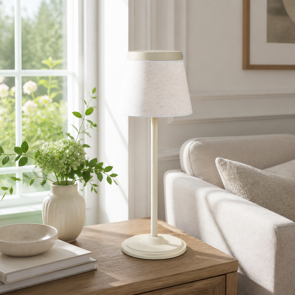 Minimalist Fabric LED Desk Lamp
