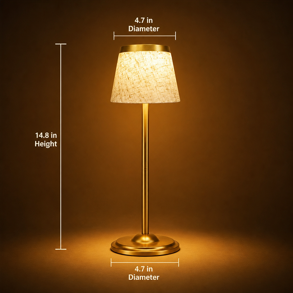 Minimalist Fabric LED Desk Lamp