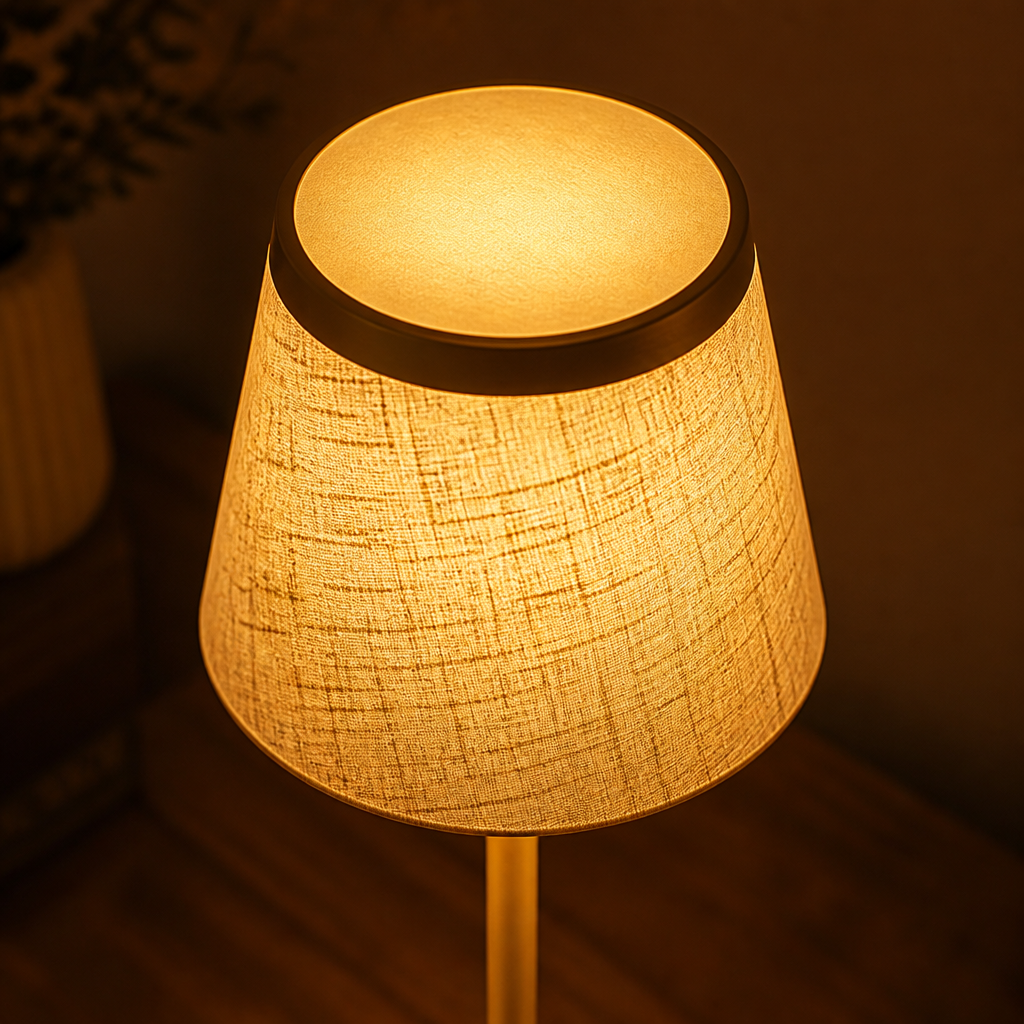 Minimalist Fabric LED Desk Lamp