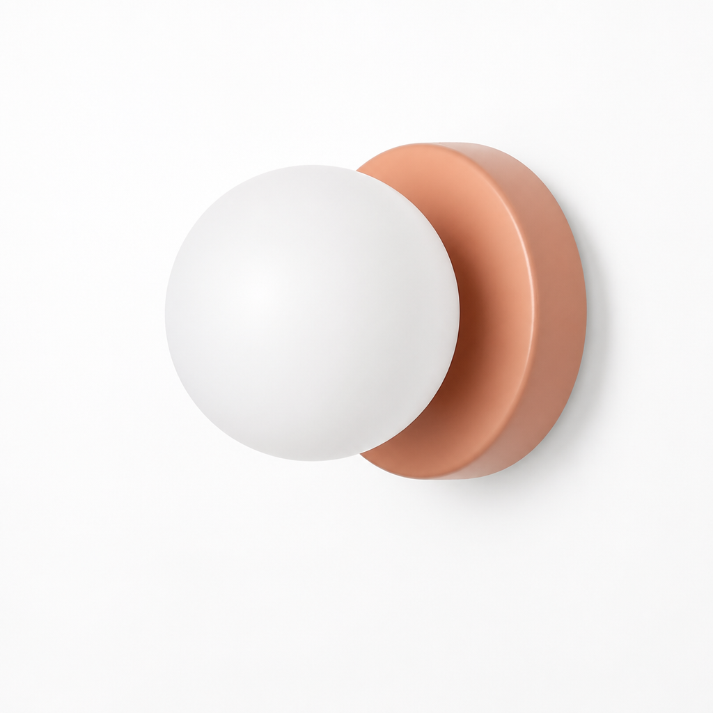 Minimalist Glass LED Wall Sconce