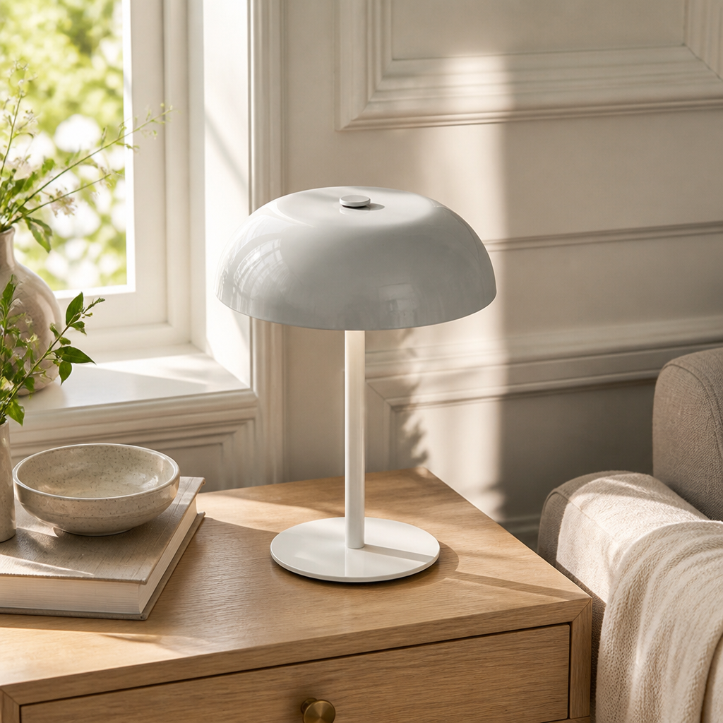 Minimalist Golden LED Touch Dimmer Desk Lamp