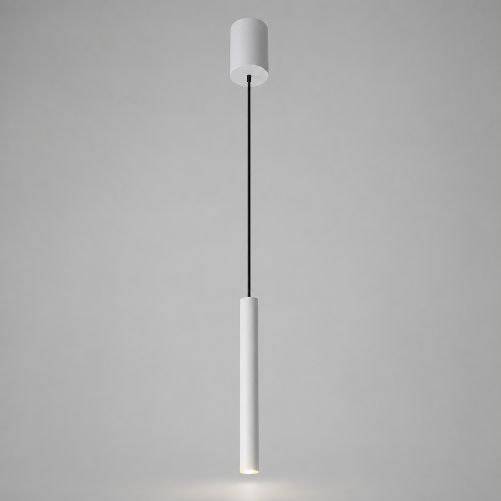 Minimalist Iron LED Multi-Head Pendant Light