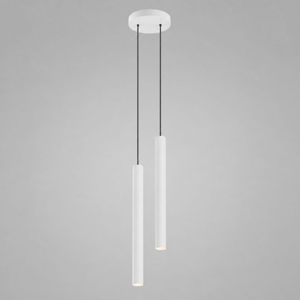 Minimalist Iron LED Multi-Head Pendant Light