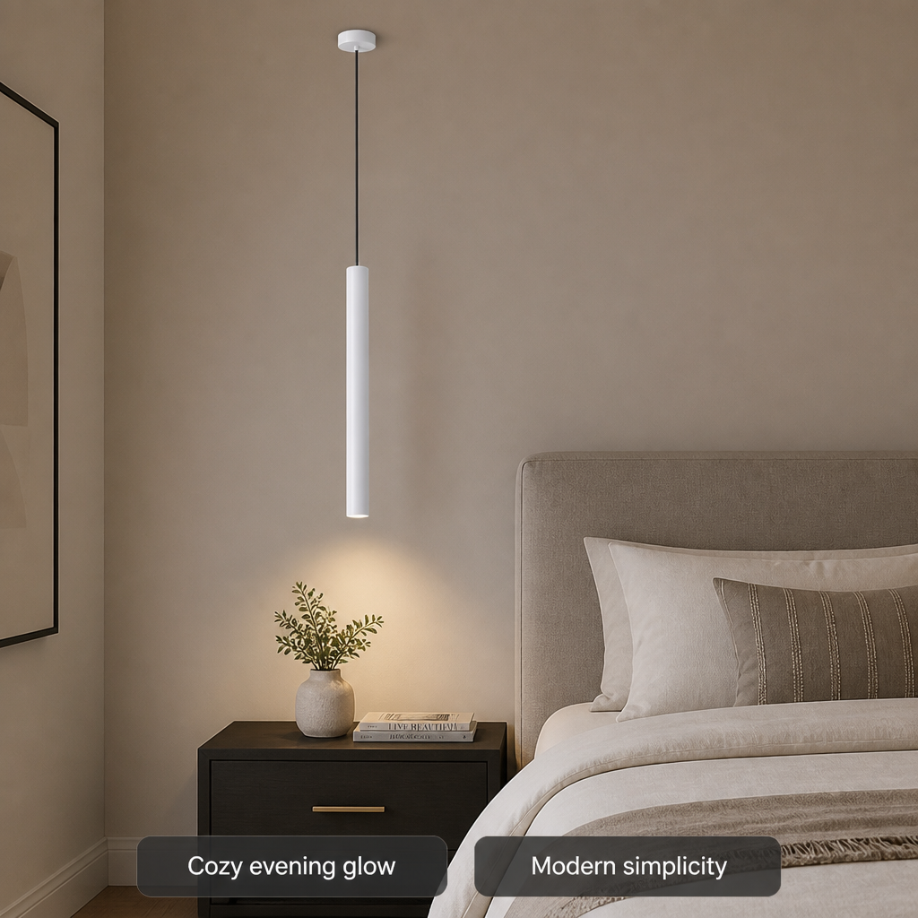 Minimalist Iron LED Multi-Head Pendant Light