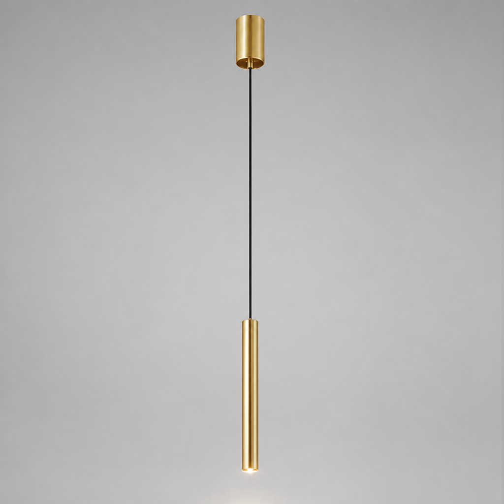 Minimalist Iron LED Spotlight Pendant Light