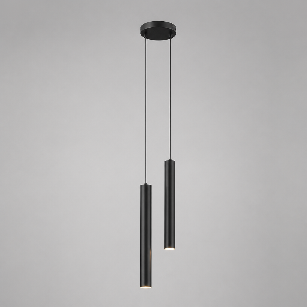Minimalist Iron LED Spotlight Pendant Light