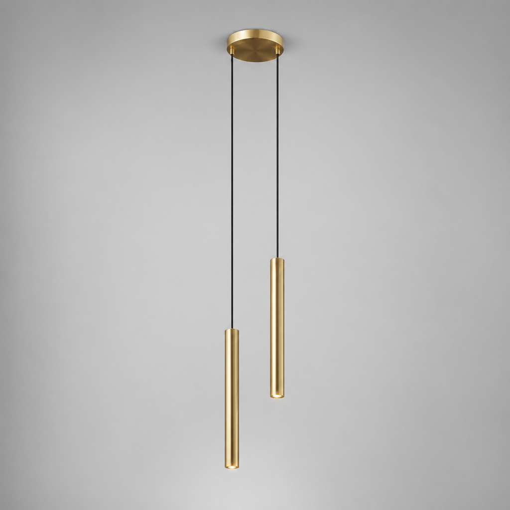 Minimalist Iron LED Spotlight Pendant Light
