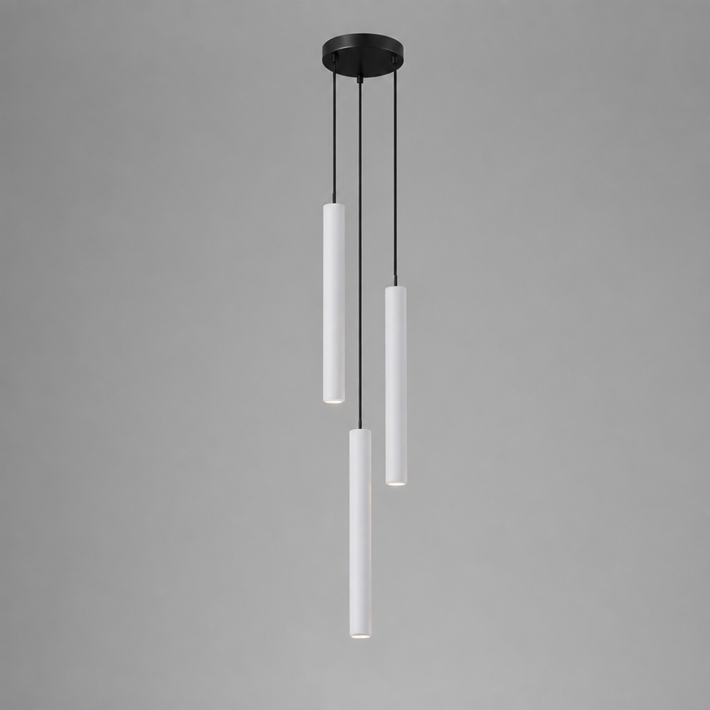 Minimalist Iron LED Spotlight Pendant Light