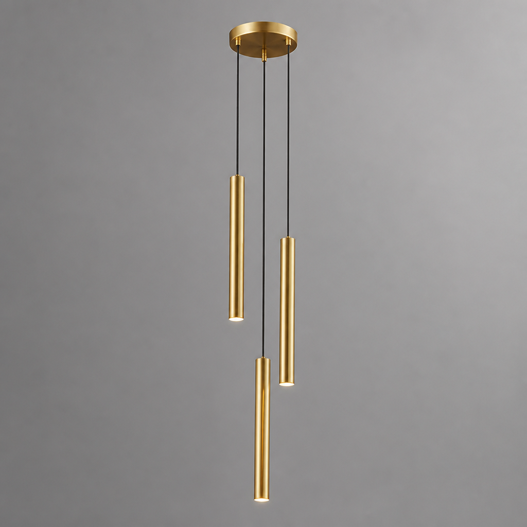 Minimalist Iron LED Spotlight Pendant Light