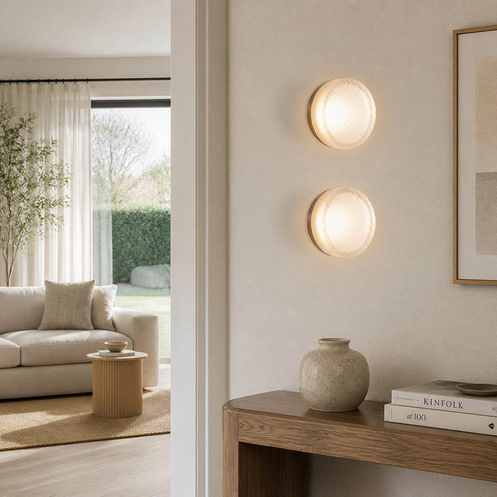 Minimalist LED 3-Color Wall Sconce