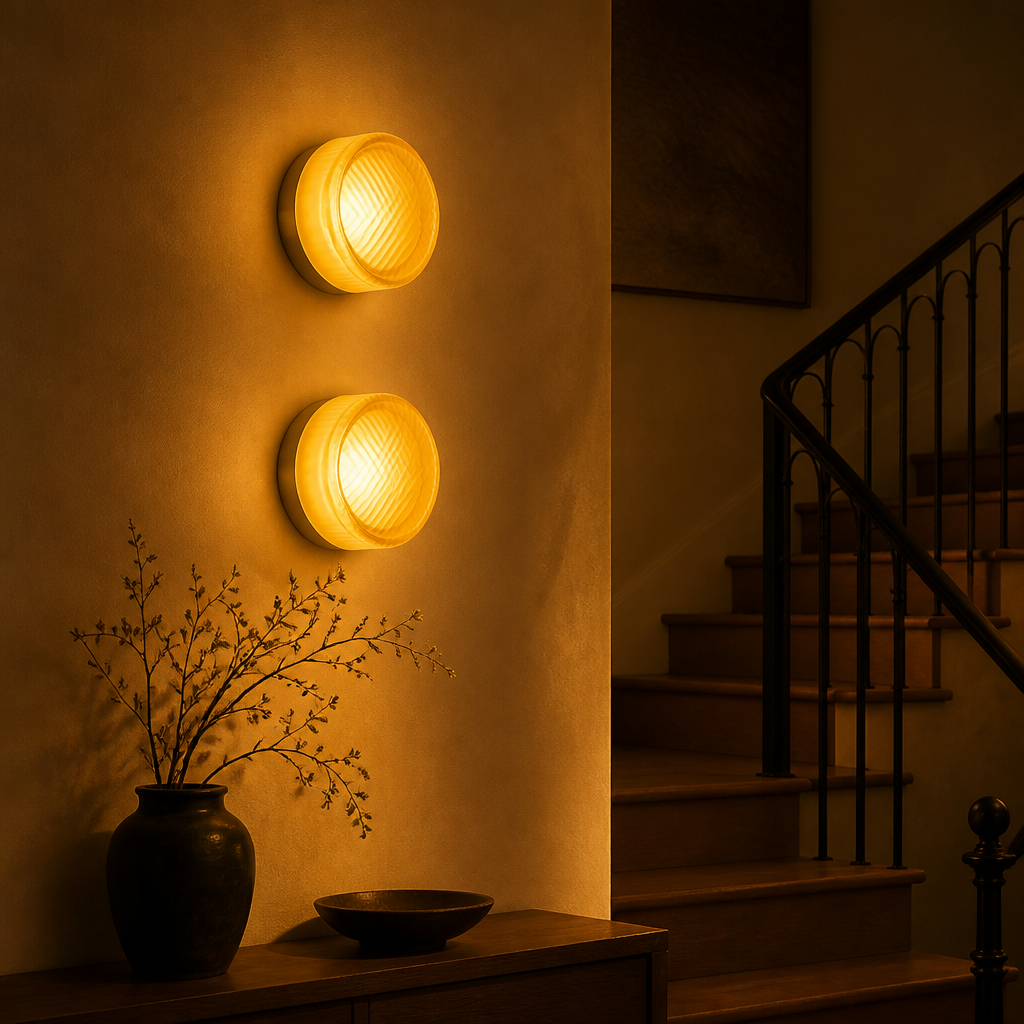 Minimalist LED 3-Color Wall Sconce