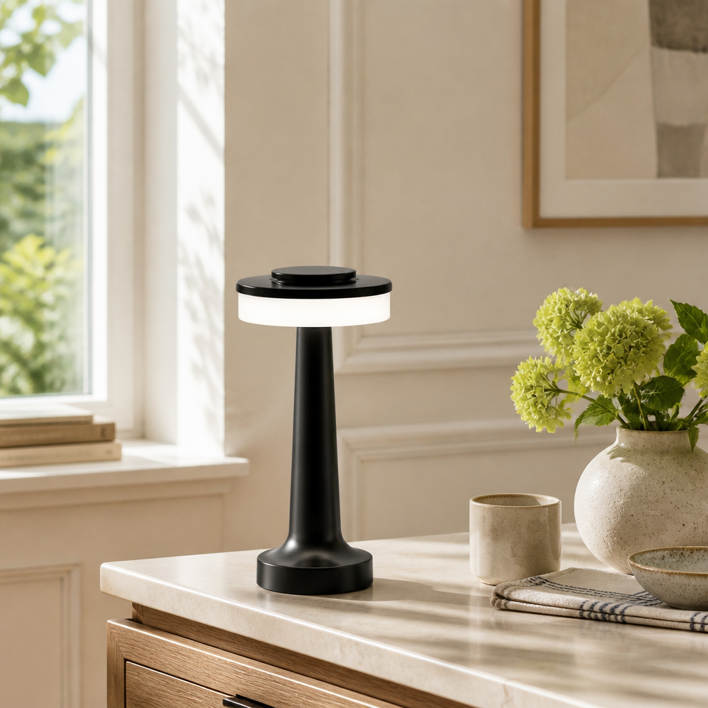 Minimalist LED Cordless Table Lamp