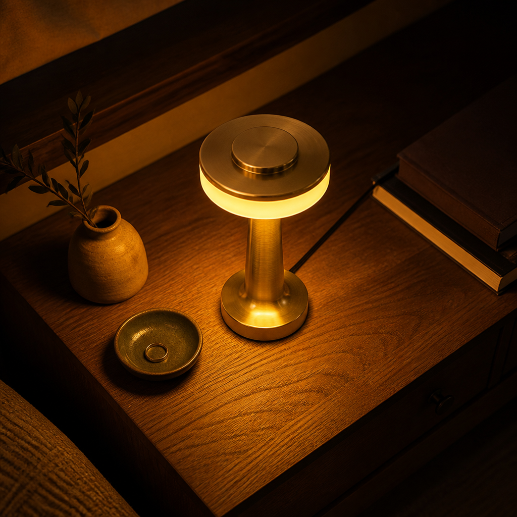 Minimalist LED Cordless Table Lamp