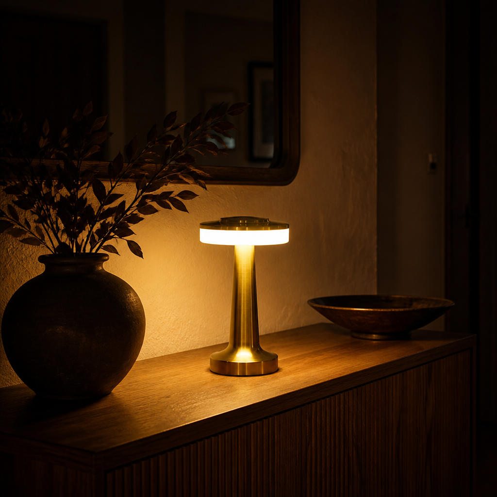 Minimalist LED Cordless Table Lamp