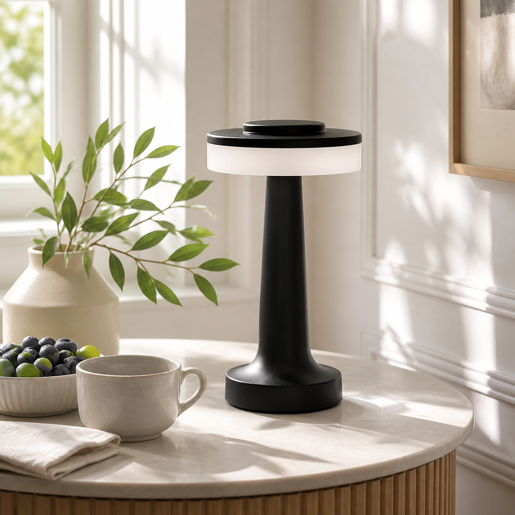 Minimalist LED Cordless Table Lamp