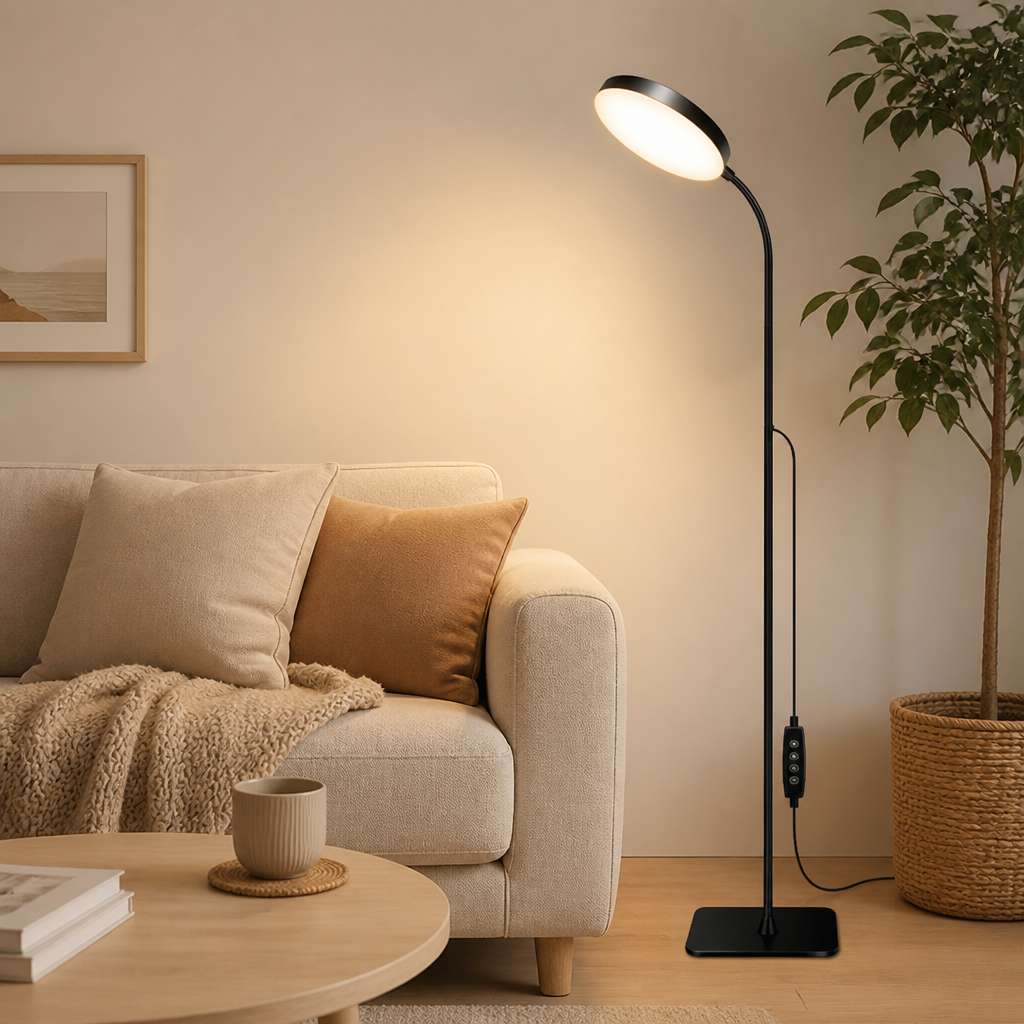 Minimalist LED Flexible Gooseneck Floor Lamp