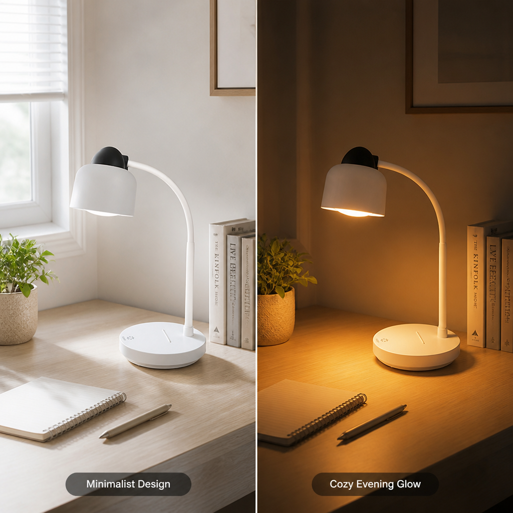 Minimalist LED Foldable Desk Lamp