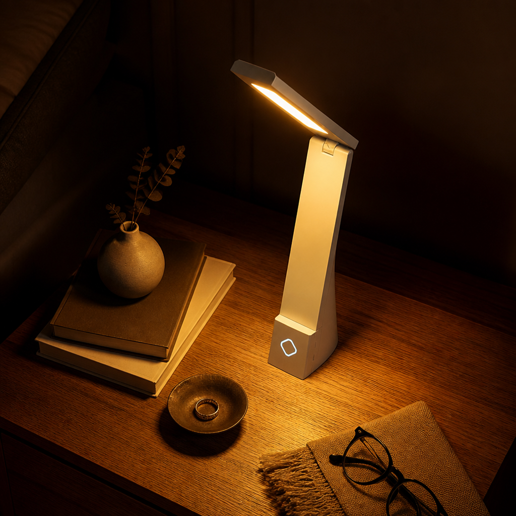 Minimalist LED Foldable Desk Lamp