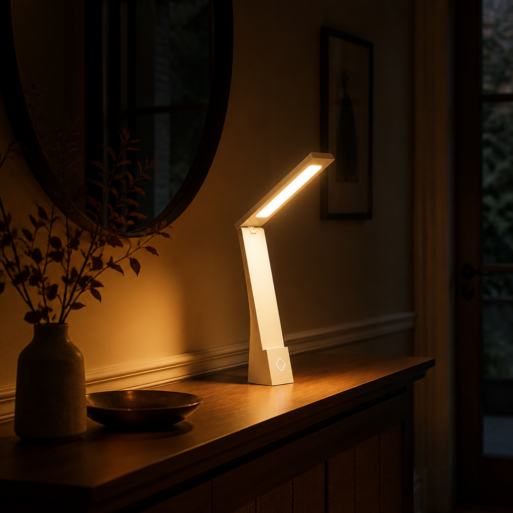 Minimalist LED Foldable Desk Lamp