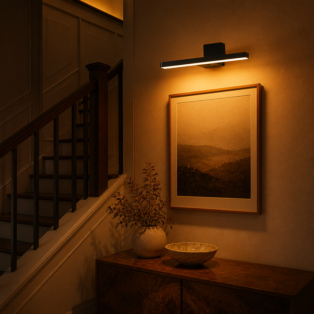 Minimalist LED Magnetic Mount Wall Sconce