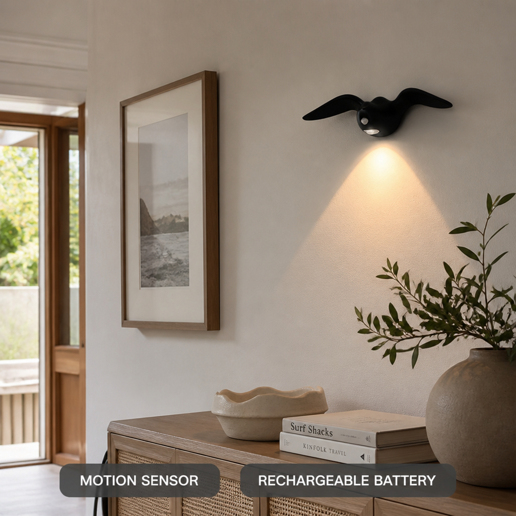 Minimalist LED Motion Sensor Night Light