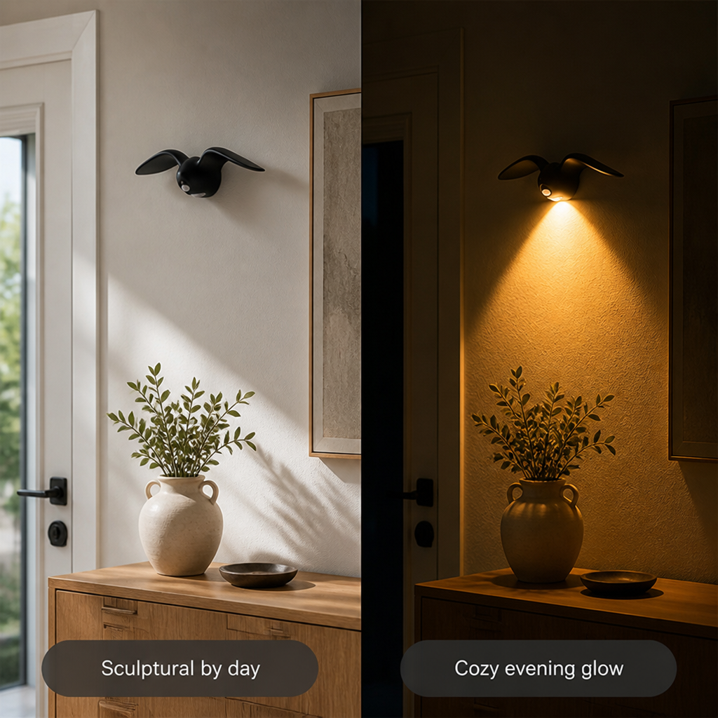 Minimalist LED Motion Sensor Night Light