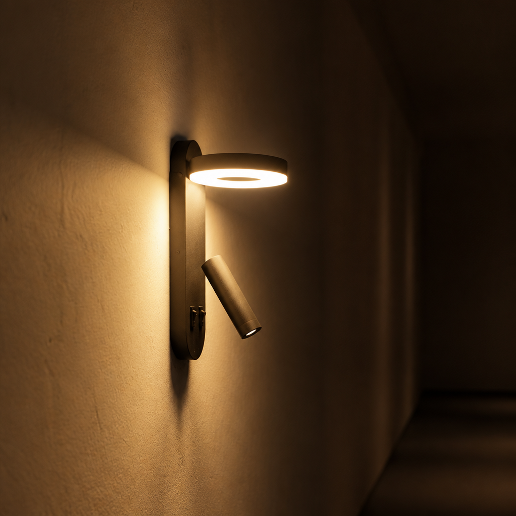 Minimalist LED Rotatable Wall Sconce