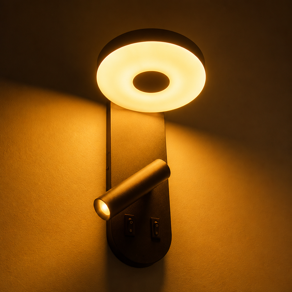 Minimalist LED Rotatable Wall Sconce