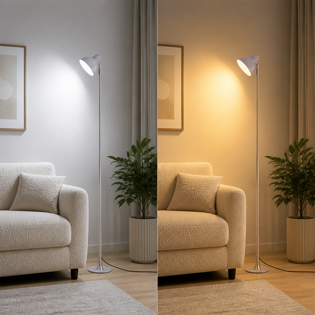 Minimalist LED Telescopic Floor Lamp