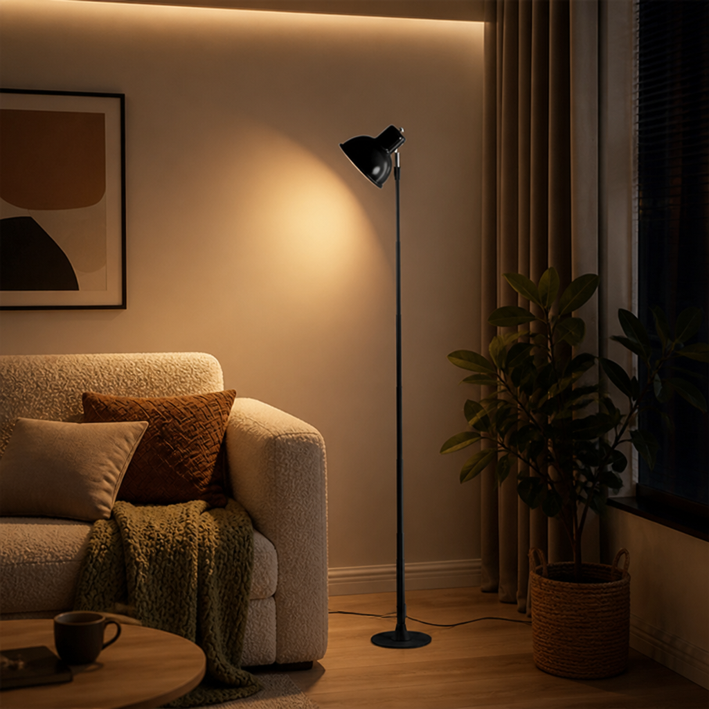 Minimalist LED Telescopic Floor Lamp