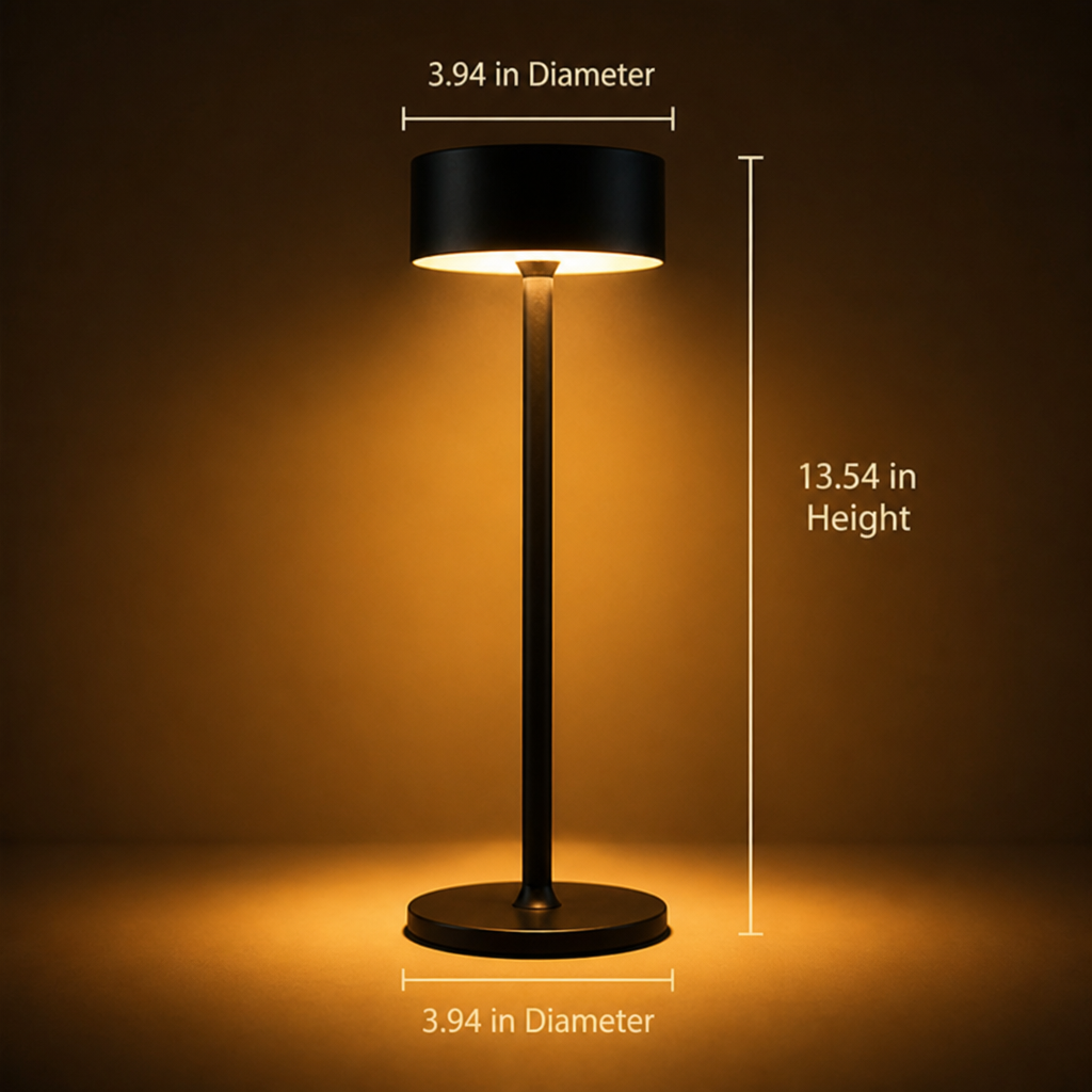 Minimalist LED Touch Desk Lamp