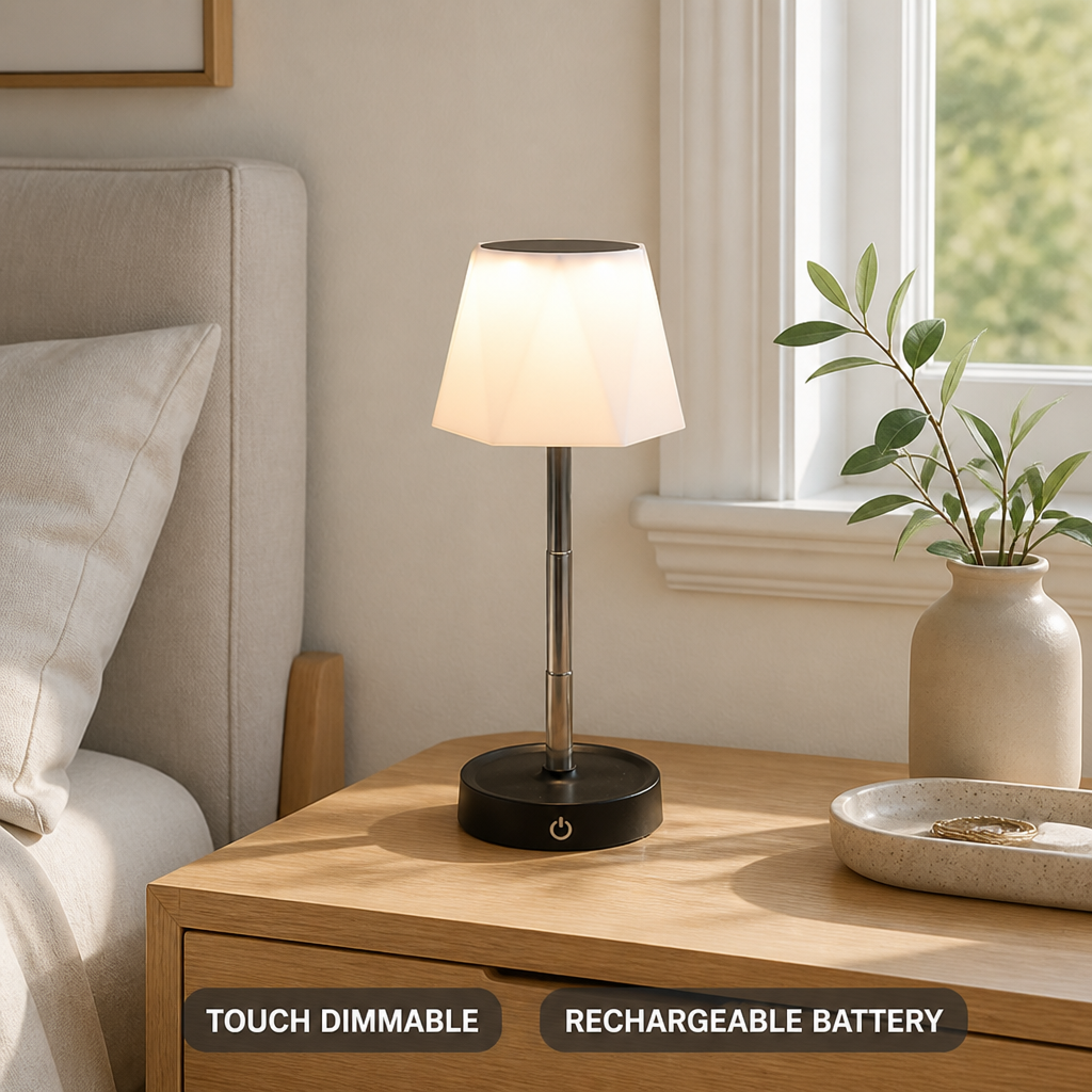 Minimalist LED Touch Night Light