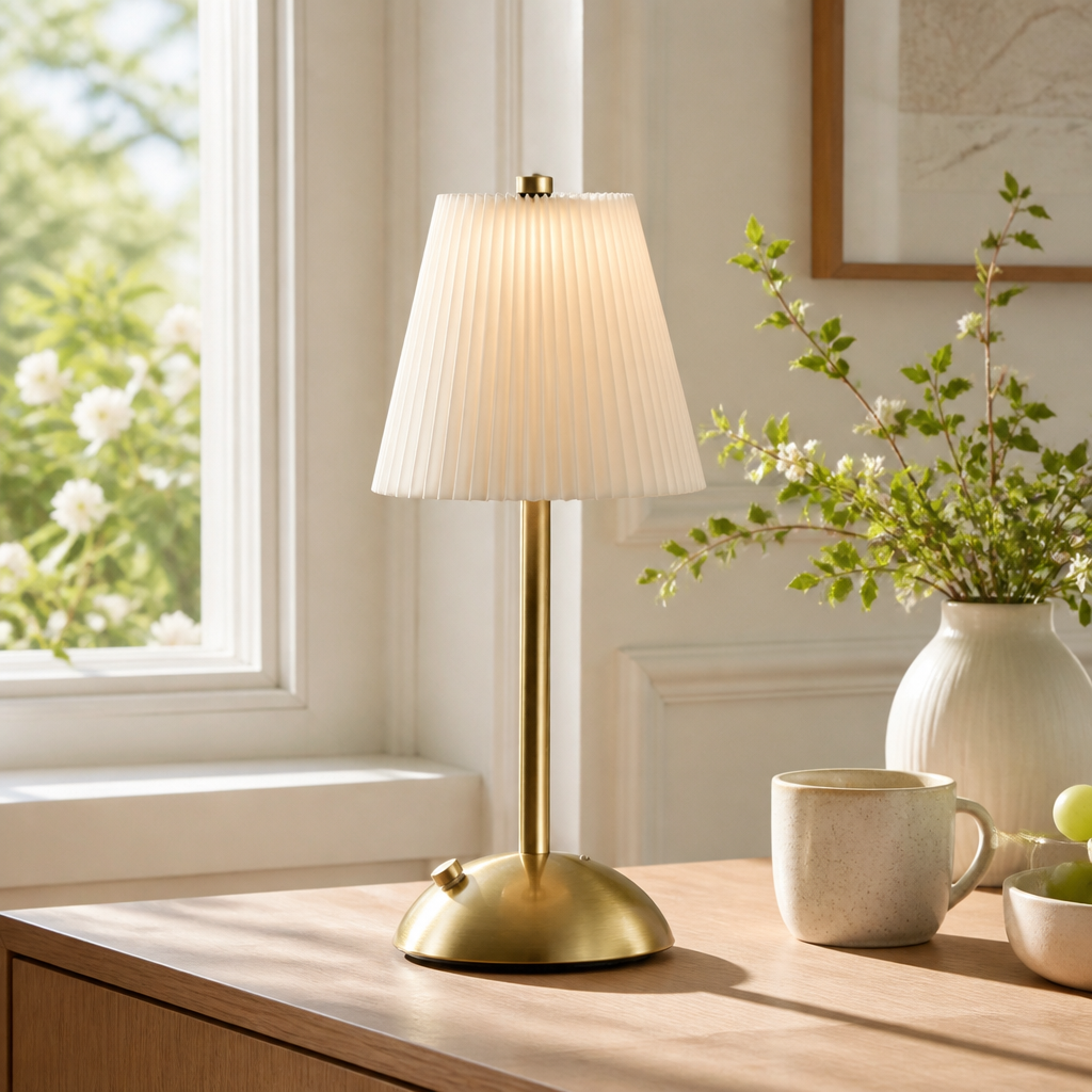 Minimalist LED Touch Table Lamp